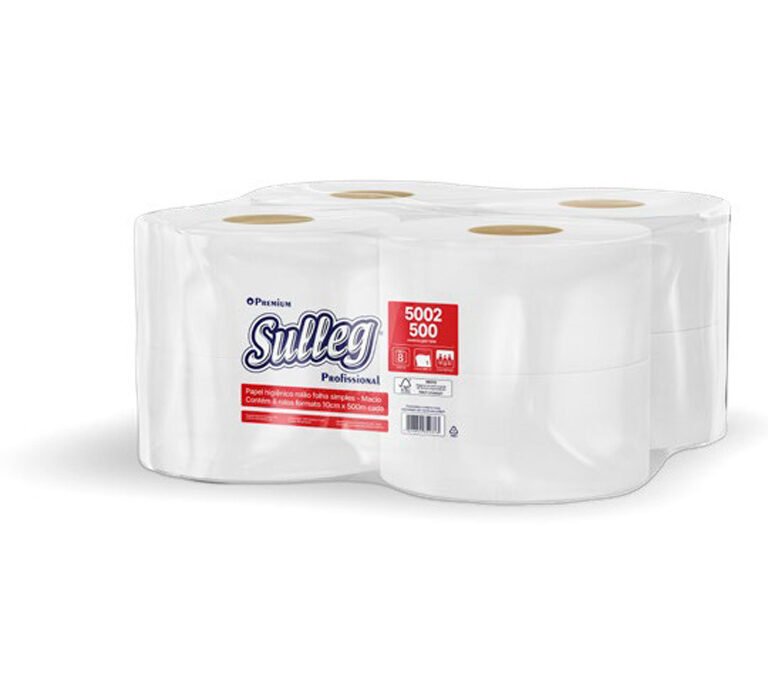 Sulleg Premium Papel Higiênico Rolo Folha Simples