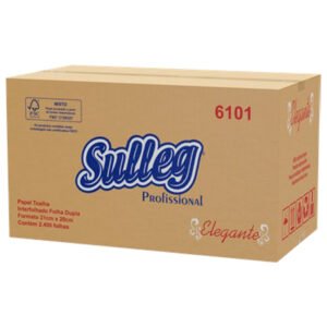 Sulleg Elegante Papel Toalha Interfolhado Folha Dupla
