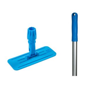 Conjunto suporte plástico fibra 23cm