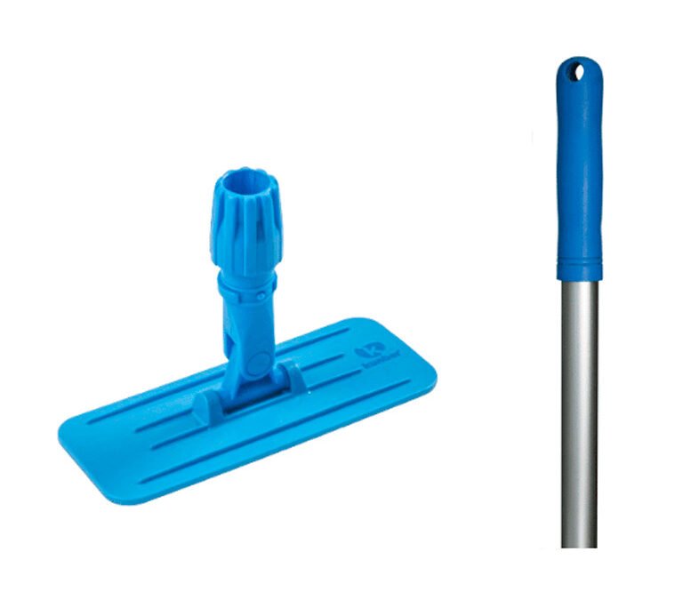 Conjunto suporte plástico fibra 23cm