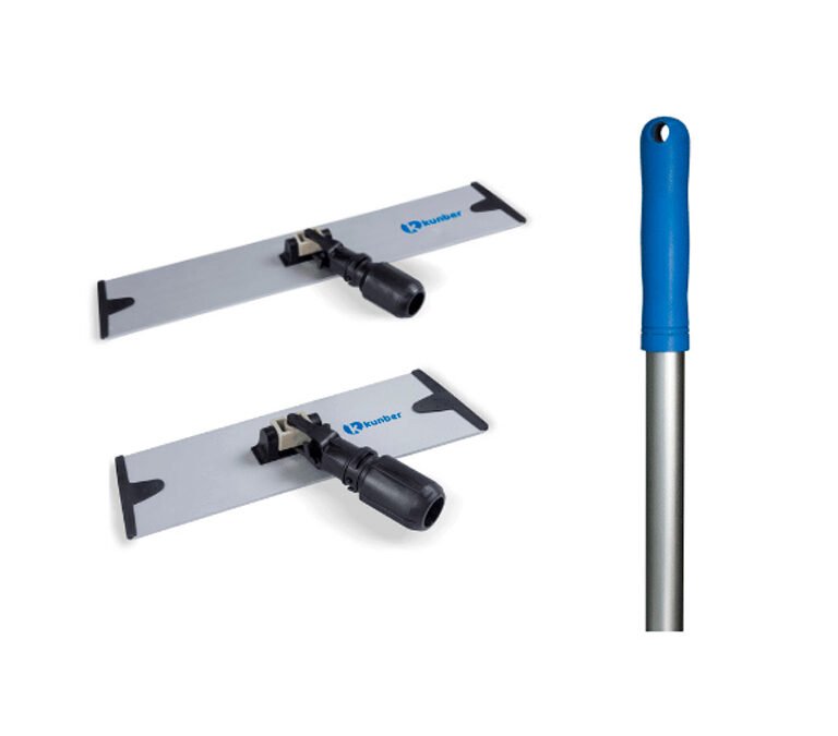 Conjunto suporte plano alumínio e cabo fosco 