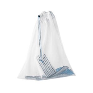 Bolsa Lavagem Tela Sintética Fio Azul