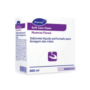 Soft Care Clean – Sabonete Líquido Perfumado Para Lavagem das Mãos 6x800ml
