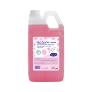 Soft Care All Purpose  – Sabonete Líquido Perfumado para Lavagem das Mãos e do Corpo 5L