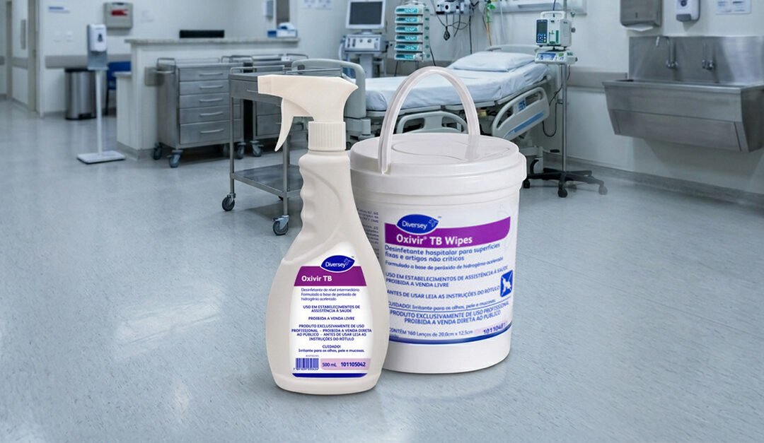 Conheça todas as aplicações e a versatilidade do limpador Oxivir TB