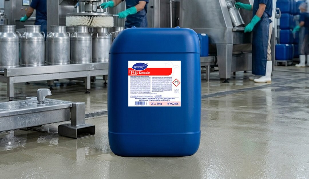 Aplicações e modo de uso do detergente desincrustante Descale